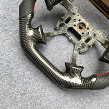 Load image into Gallery viewer, CZD Autoparts For Acura 2004-2006 TL/TL Type R carbon fiber steering wheel gloss carbon fiber button cover