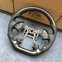 Load image into Gallery viewer, CZD Autoparts For 2004-2006 3thgen Acura TL carbon fiber steering wheel gloss carbon fiber top&bottom