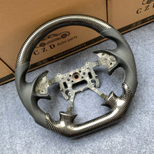 Load image into Gallery viewer, CZD Autoparts For Acura 2004-06 TL/TL Type R carbon fiber steering wheel gloss carbon fiber top&bottom