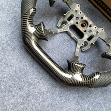 Load image into Gallery viewer, CZD Autoparts For Acura 2004-06 TL/TL Type R carbon fiber steering wheel gloss carbon fiber top&bottom