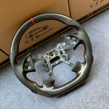 Load image into Gallery viewer, CZD Autoparts For Acura 2004-2006 TL/TL Type R carbon fiber steering wheel red stripe