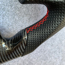 Load image into Gallery viewer, CZD Autoparts For 2004-2006 3thgen Acura TL carbon fiber steering wheel gloss carbon fiber top&bottom