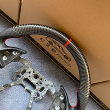 Load image into Gallery viewer, CZD Autoparts For Acura 2004-2006 TL/TL Type R carbon fiber steering wheel red stripe