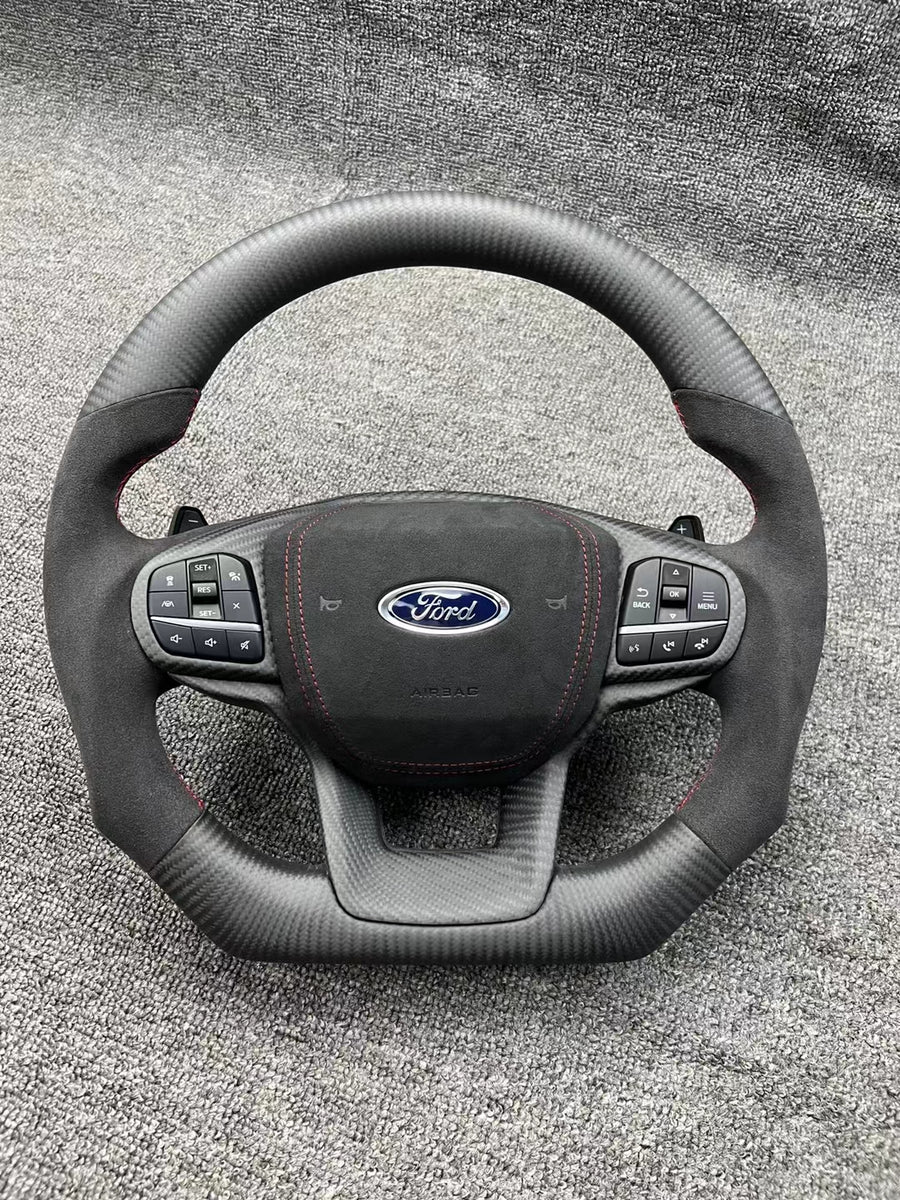 CZD Ford Explorer XLT /ST 2020 - 2021 carbon fiber steering wheel