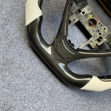 Load image into Gallery viewer, CZD Acura ILX/RDX carbon fiber steering wheel with double carbon thumb grips