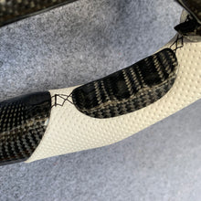 Load image into Gallery viewer, CZD Acura ILX/RDX carbon fiber steering wheel with double carbon thumb grips