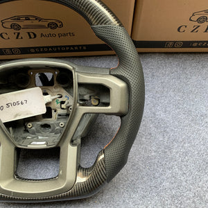 CZD Auto Parts carbon fiber steering wheel for Ford F-600 2020-2021