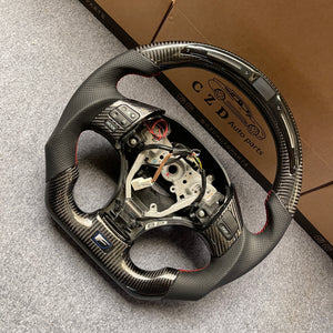 CZD auto parts carbon fiber steering wheel for Lexus IS250 /300 /350 2006-2013 with black stitching