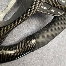 Load image into Gallery viewer, czd auto parts carbon fiber steering wheel for toyota se with black perforated leather