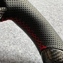 Load image into Gallery viewer, CZD auto parts for Scion FRS Release Series 2.0 2016+ carbon fiber steering wheel with red stitching