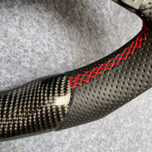 Load image into Gallery viewer, CZD auto parts for Volkswagen Golf 7 GTI Golf R MK7 VW Polo GTI Scirocco 2015 2016 carbon fiber steering wheel with red stitching