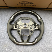 Load image into Gallery viewer, CZD auto parts for Honda 10th gen Accord EXL EX LX 2018-2022 carbon fiber steering wheel with smooth leather side