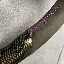 Load image into Gallery viewer, CZD auto parts carbon fiber steering wheel for Ford Mustang 2010-2014 with alcantara