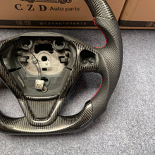 Load image into Gallery viewer, CZD auto parts for  Ford EcoSport 2013-2017 carbon fiber steering wheel with flat top shape