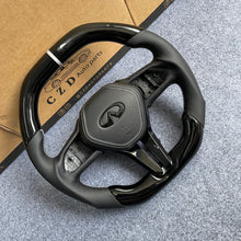 Load image into Gallery viewer, czd auto parts carbon fiber steering wheel for Infiniti Q60 2016-2018