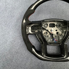 Load image into Gallery viewer, CZD Auto Parts carbon fiber steering wheel for Ford F-150 2015-2020 with red stripe