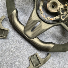 Load image into Gallery viewer, CZD auto parts for Nissan GTR R50 2017-2022 carbon fiber steering wheel with paddle shifter