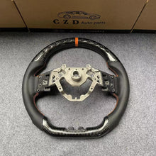 Load image into Gallery viewer, CZD autoparts for Nissan GTR R50 2017-2022 carbon fiber steering wheel with  orange stripe line