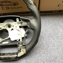 Load image into Gallery viewer, CZD For Toyota Tundra 2014/2015/2016/2017 carbon fiber steering wheel with smooth leather sides