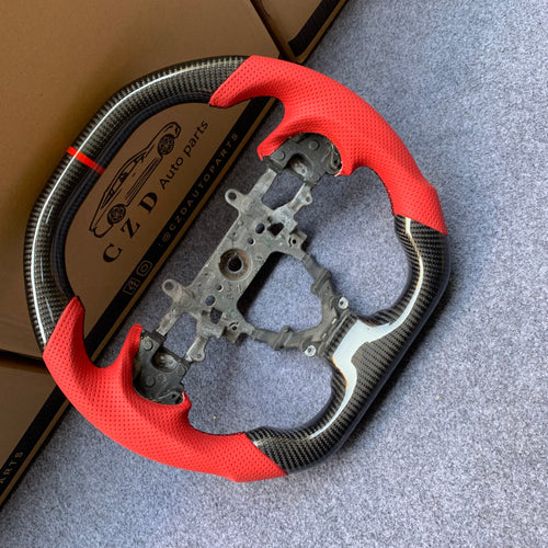 czd auto parts carbon fiber steering wheel for Honda FK2