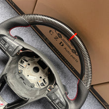 Load image into Gallery viewer, CZD auto parts for Toledo 2014-2015 carbon fiber steering wheel with perforated leather side