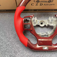 Load image into Gallery viewer, CZD auto parts carbon fiber steering wheel for Lexus IS250 IS300 IS350 2014-2020 with red carbon fiber