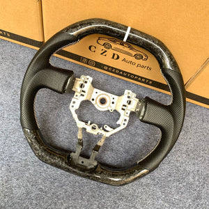 CZD auto parts carbon fiber steering wheel for Subaru BRZ 2016-2020 with forged carbon fiber