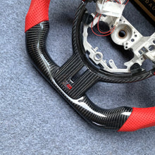 Load image into Gallery viewer, czd auto parts carbon fiber steering wheel for Toyota BRZ 2012-2016 with red leather