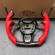Load image into Gallery viewer, czd auto parts carbon fiber steering wheel for Acura TLX 2022+ with cut top flat bottom shape