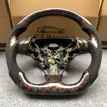 Load image into Gallery viewer, CZD autoparts for Honda Accord CL7 CL9 2003-2005 carbon fiber steering wheel with red flakes