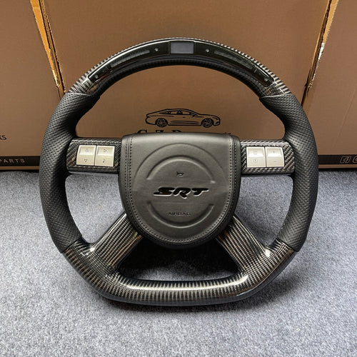 CZD auto parts carbon fiber steering wheel for Dodge Charger 2005-2010