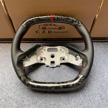 Load image into Gallery viewer, CZD autoparts for Chevrolet Corvette C8 2020+ carbon fiber steering wheel with forged carbon fiber