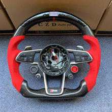 Load image into Gallery viewer, CZD auto parts for Audi R8 2015+ carbon fiber steering wheel with LED