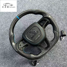 Load image into Gallery viewer, CZD auto parts for Dodge Durango 2018-2021 carbon fiber steering wheel with scat pack airbag cover