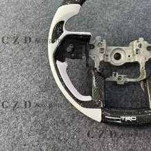 Load image into Gallery viewer, czd auto parts carbon fiber steering wheel and gear knob for Toyota Tundra