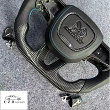 Load image into Gallery viewer, CZD auto parts for Dodge Durango 2018-2021 carbon fiber steering wheel with scat pack airbag cover