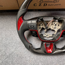Load image into Gallery viewer, CZD Auto Parts carbon fiber steering wheel for Toyota Camry 2025 with black perforated leather