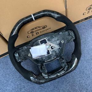 CZD Auto Parts carbon fiber steering wheel for Ford F-650 2021