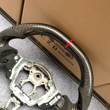 Load image into Gallery viewer, CZD autoparts for  Nissan 7th gen Maxima 2009-2014 carbon fiber steering wheel with alcamtara leather side