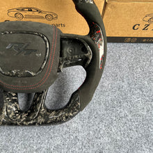 Load image into Gallery viewer, CZD auto parts for Dodge Durango 2018-2021 carbon fiber steering wheel with forged carbon fiber &amp; LED