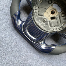 Load image into Gallery viewer, CZD auto parts for TOYOTA SUPRA A90 A91 MK5 2020-2021 carbon fiber steering wheel with blue &amp; black carbon