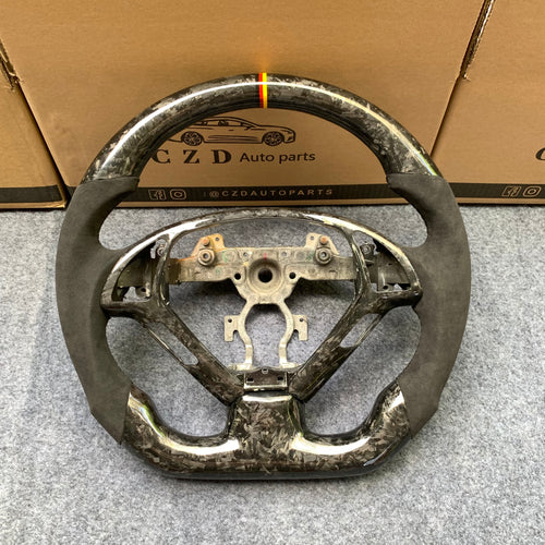 czd auto parts carbon fiber steering wheel for Infiniti G37 with forged carbon fiber