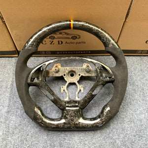czd auto parts carbon fiber steering wheel for Infiniti G37 with forged carbon fiber