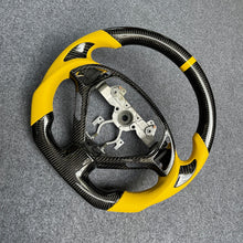 Load image into Gallery viewer, czd auto parts carbon fiber steering wheel for Infiniti Q40 Q60 2014-2015 with yellow perforated leather