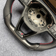 Load image into Gallery viewer, CZD auto parts for Toledo 2014-2015 carbon fiber steering wheel with perforated leather side