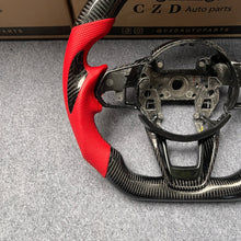 Load image into Gallery viewer, CZD auto part for Acura TLX TYPE S 2021-2022 carbon fiber steering wheel with carbon thumb grips