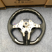 Load image into Gallery viewer, CZD Autoparts For BMW M2 F87 M3 F80 M4 F82 carbon fiber steering wheel with Japanese LED