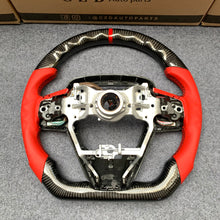 Load image into Gallery viewer, czd auto parts carbon fiber steering wheel for toyota trd with printing trd logo