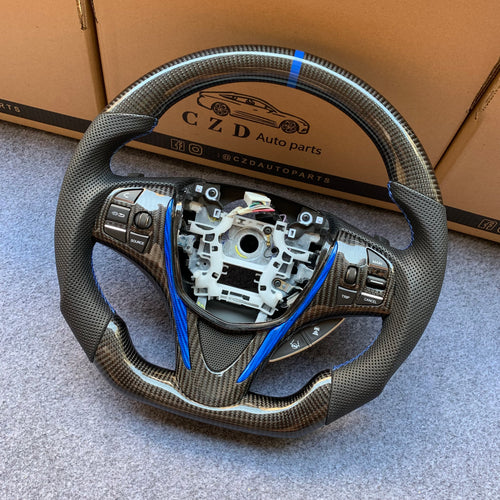 czd auto parts carbon fiber steering wheel for Acura TLX 2015-2021/MDX 2018-2022