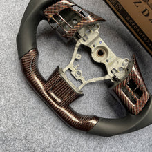 Load image into Gallery viewer, CZD auto parts for Subaru WRX STI  2015-2020 carbon fiber steering wheel with red wire carbon fiber